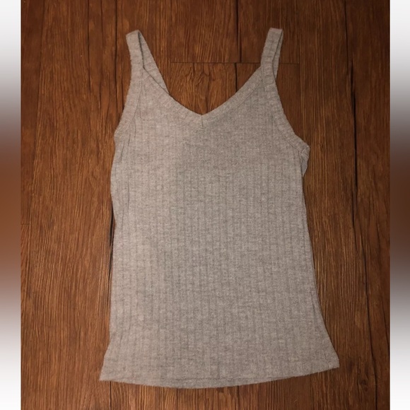 American Eagle Size XS Gray Soft Tank Top - Picture 1 of 3